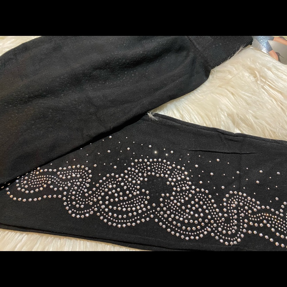 Bling Tights Leggings with Rhinestones. NWT.